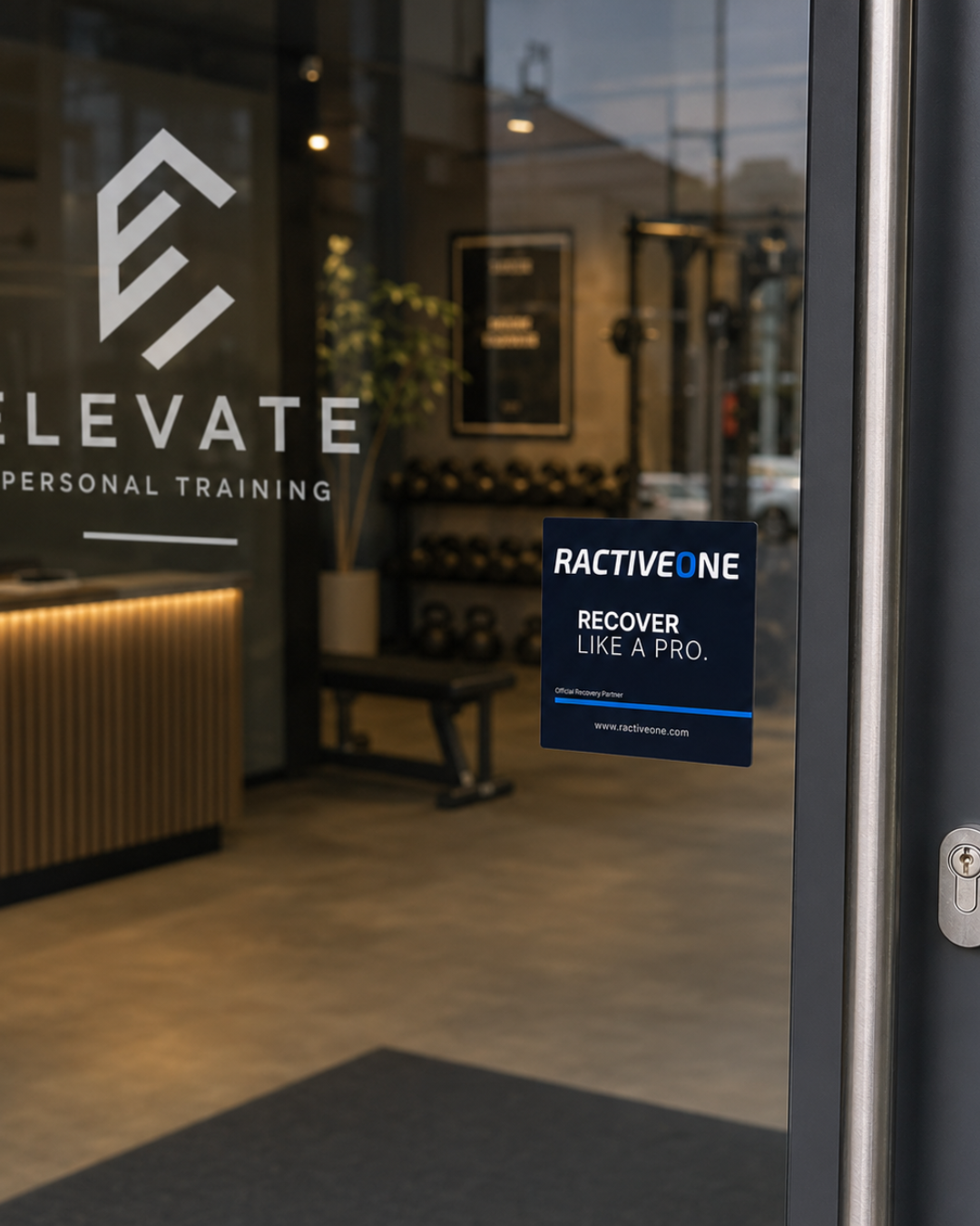Entree Ractiveone avec branding